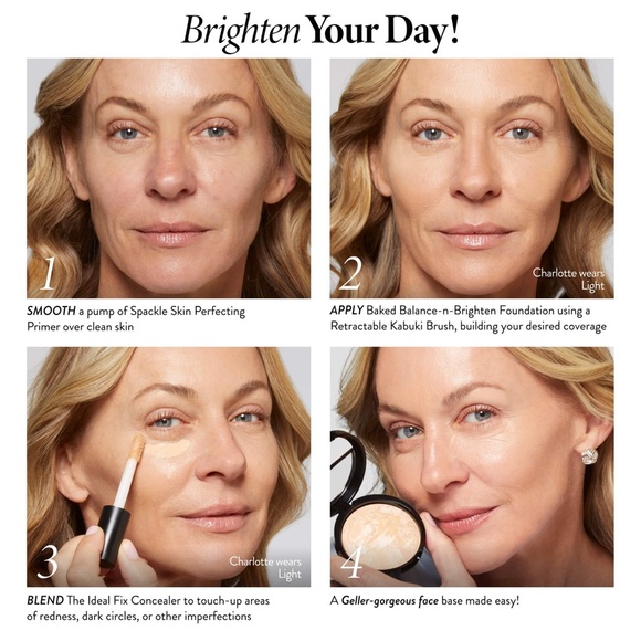 Laura Geller Baked Balance-n-Brighten Color Correcting Foundation - Porcelain - Picture 3 of 11